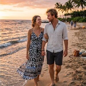 Jennifer Lopez Monochrome Patterned Dress